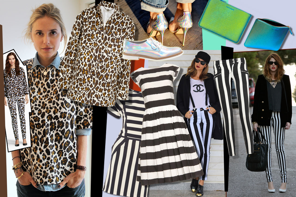 Trend dal web: olografico, new animalier e black&white