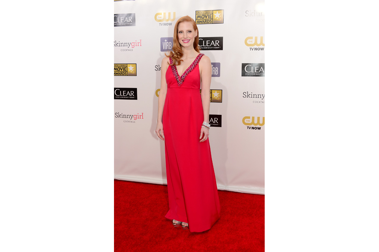 jessica chastain prada