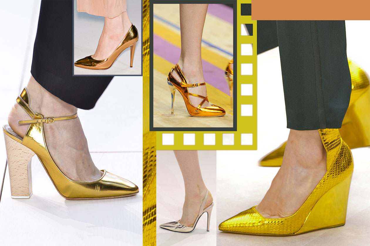 Fashion 23 must have 2013 Gold Shoes