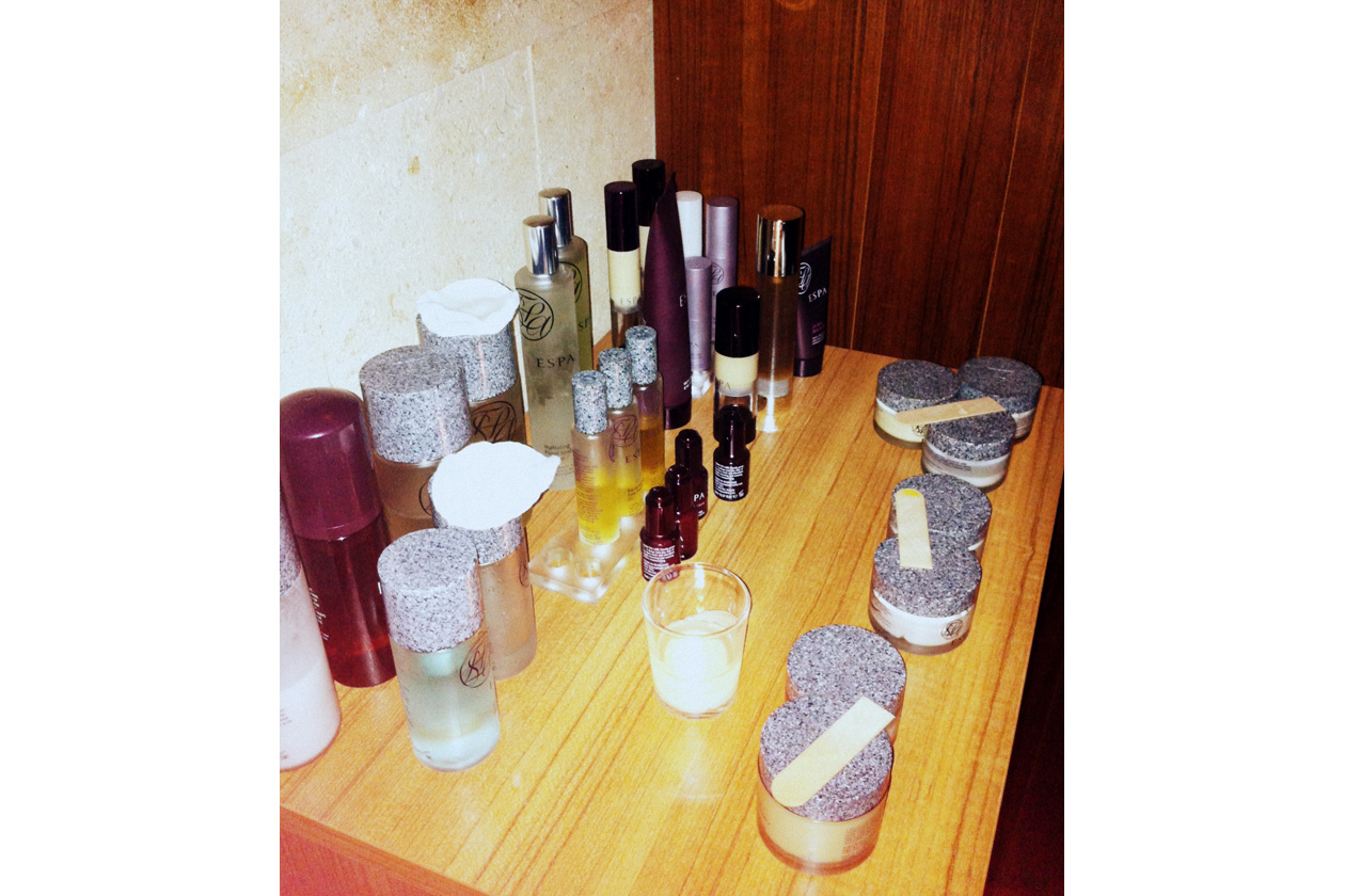 I prodotti utilizzati per il massaggio total body