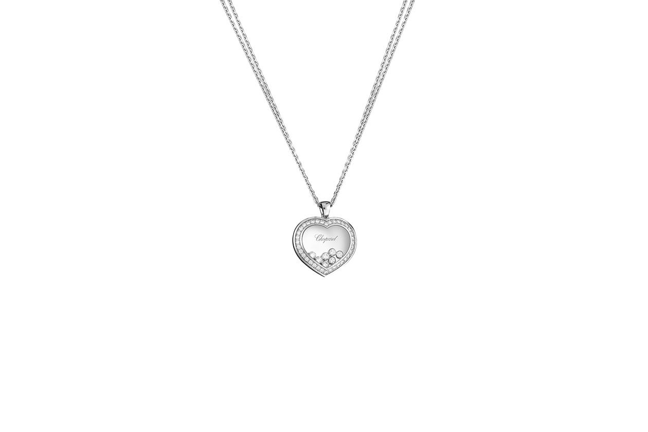 San Valentino 799202 1003 Happy Diamonds Pendant white