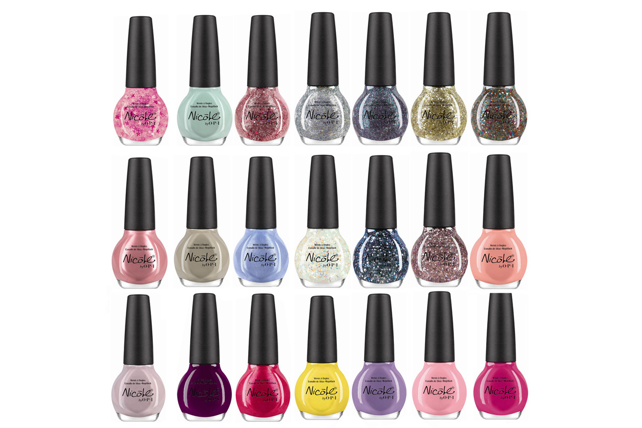 Una di smalti per Nicole by OPI che vanno dal rosa al pesca fino a tonalità coriandolo ispirate all’attrice e cantante Selena Gomez