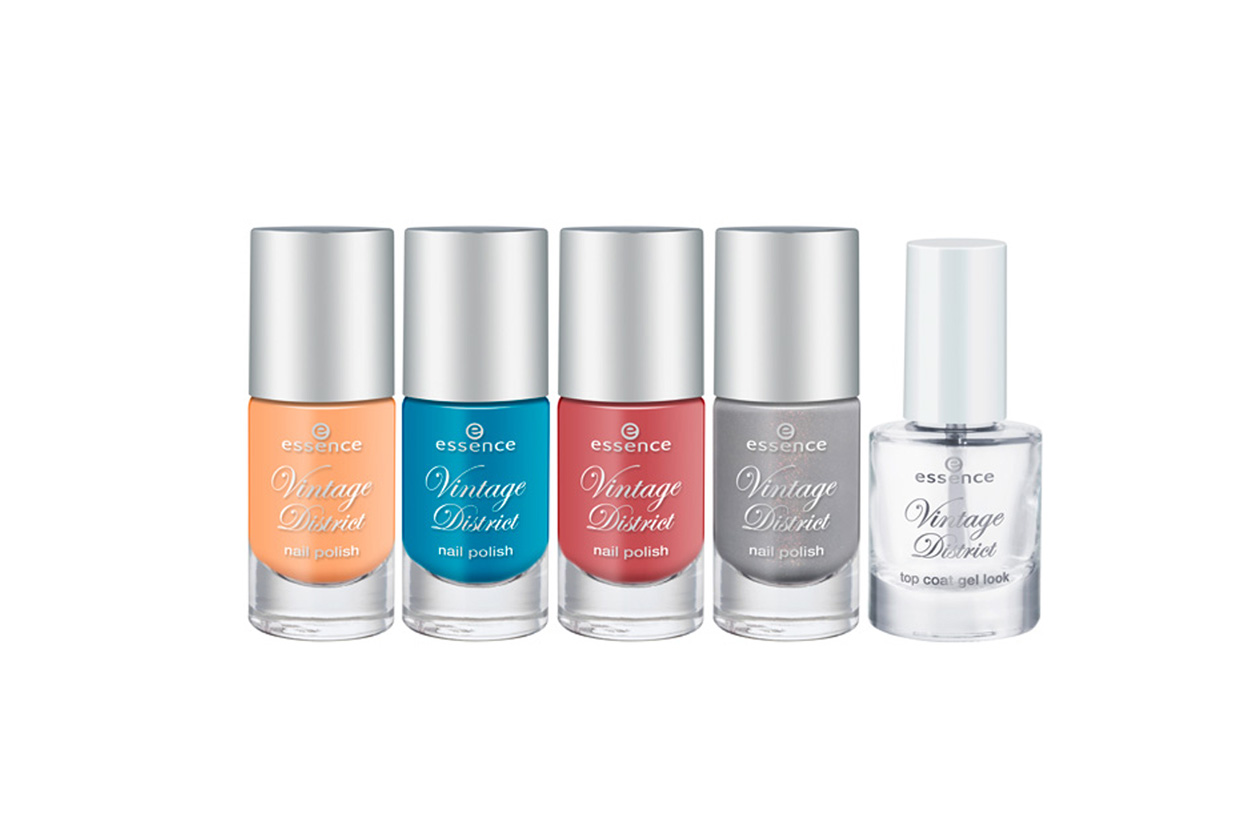 Vintage District è la collezione primaverile di Essence, in edizione limitata, composta da colori retrà dall’anima bohemien chic