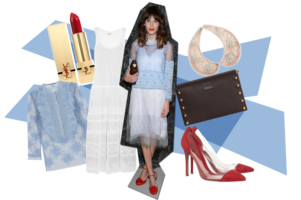 Copia il look di Alexa Chung
