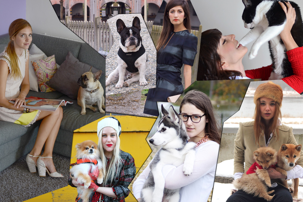 Le fashion blogger e i loro “pets” del cuore