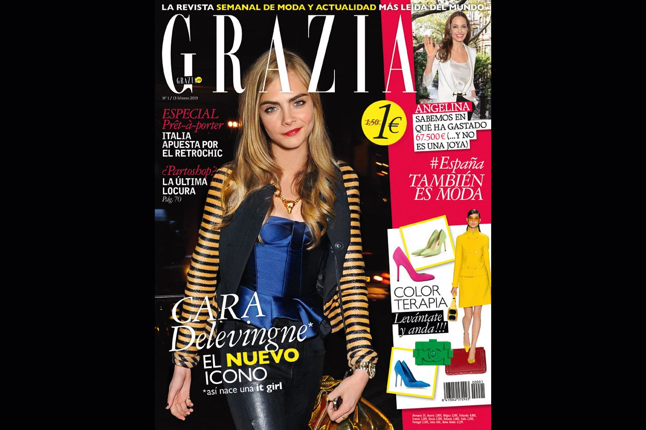 Grazia Spagna arriva in edicola
