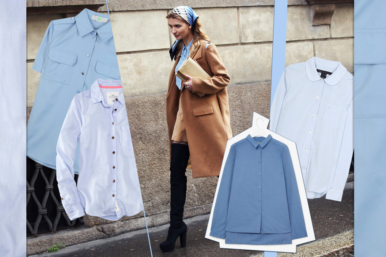 01 Fashion Camicie Azzurrino