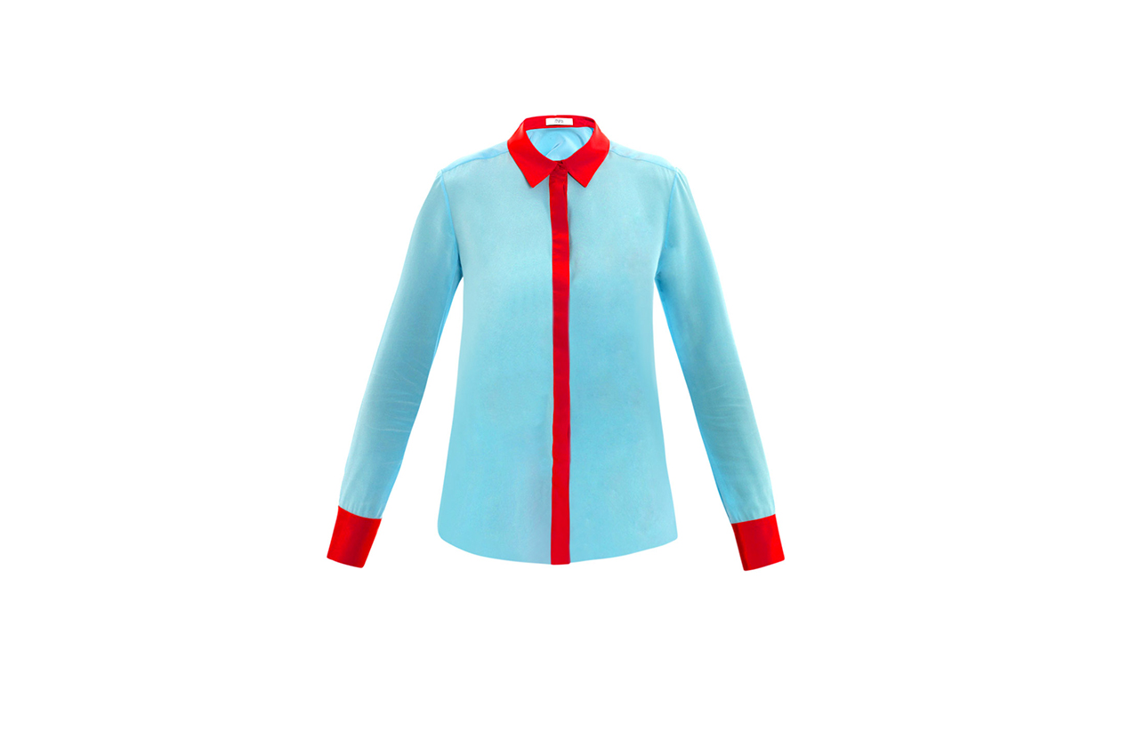 014 Fashion Camicie Color block prabal gurung