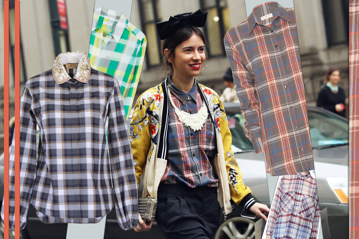 026 Fashion Camicie Tartan