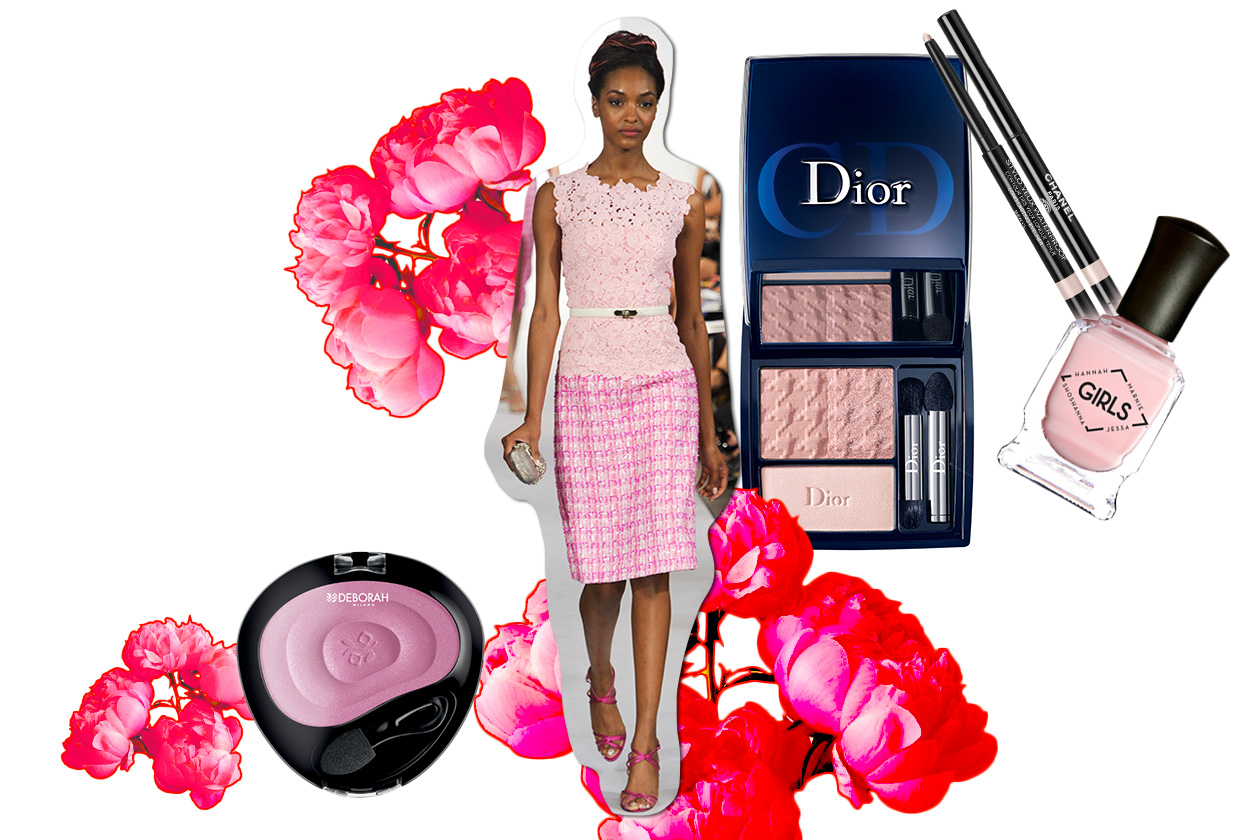 Beauty Make up in rosa O De La Renta ful S13 2