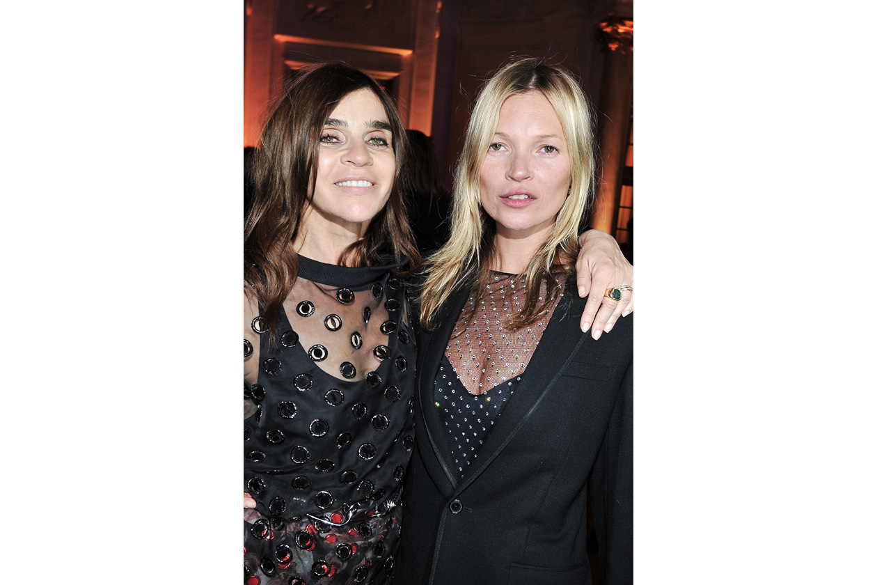 Carine Roitfeld & Kate Moss