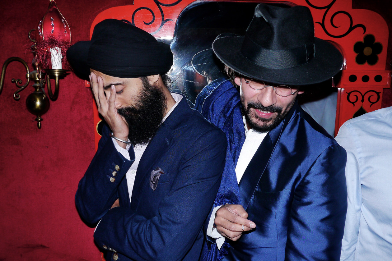 Haider Ackermann and Waris Ahluwalia