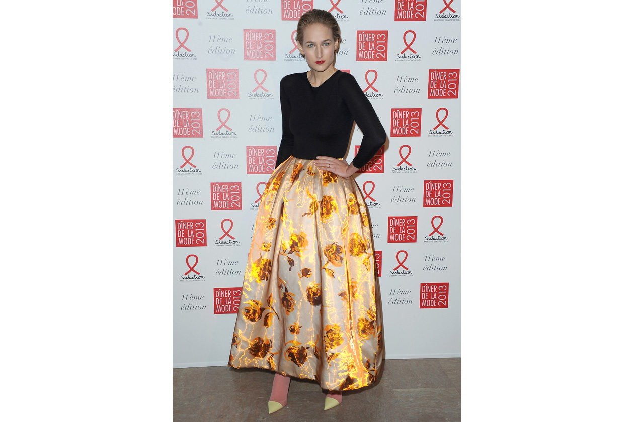 Leelee Sobieski christian dior spring 2013