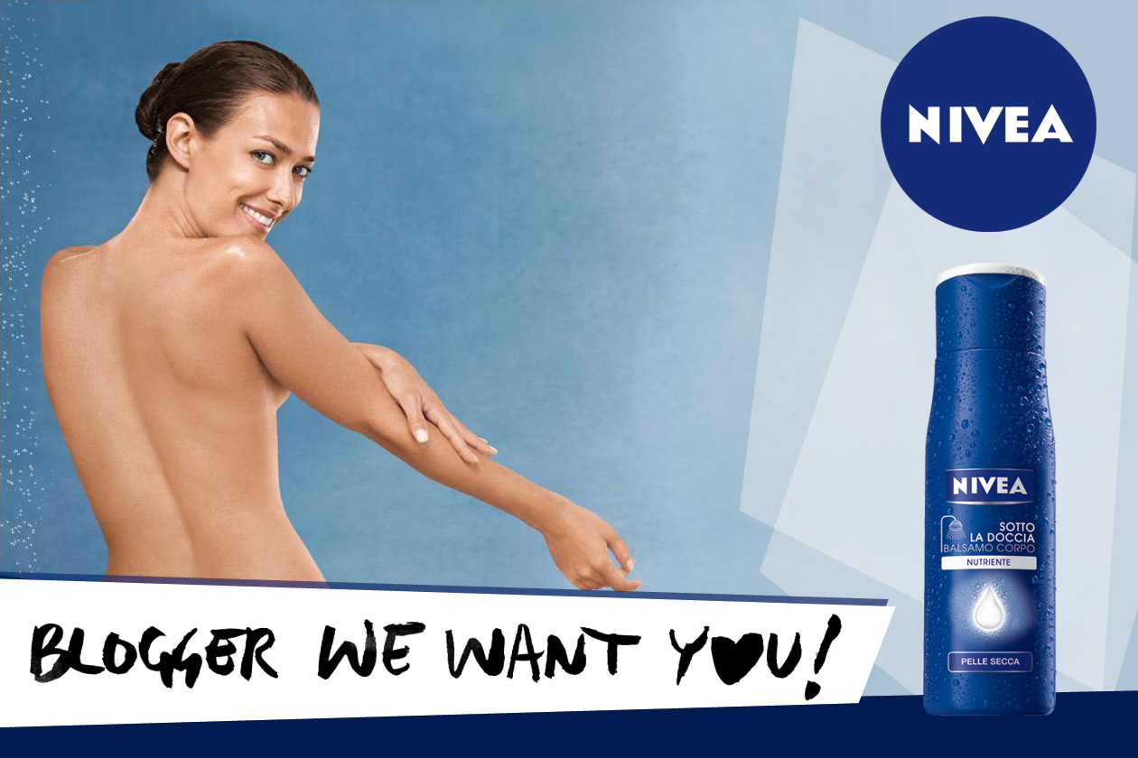 Blogger we want you: sotto la doccia con Nivea