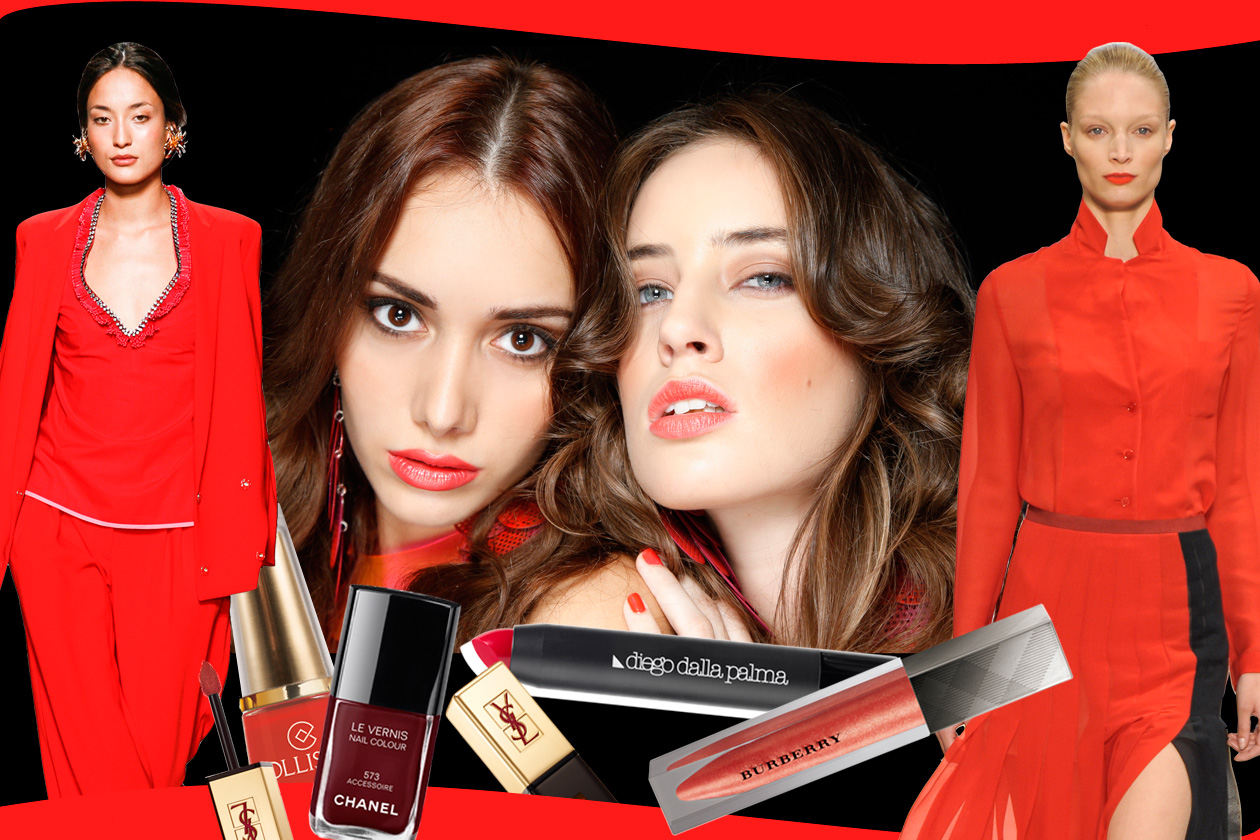 Passione, ottimismo, vitalità. Il make up primaverile si tinge di rosso nella sua variante più luminosa e vitaminica, il Poppy Red