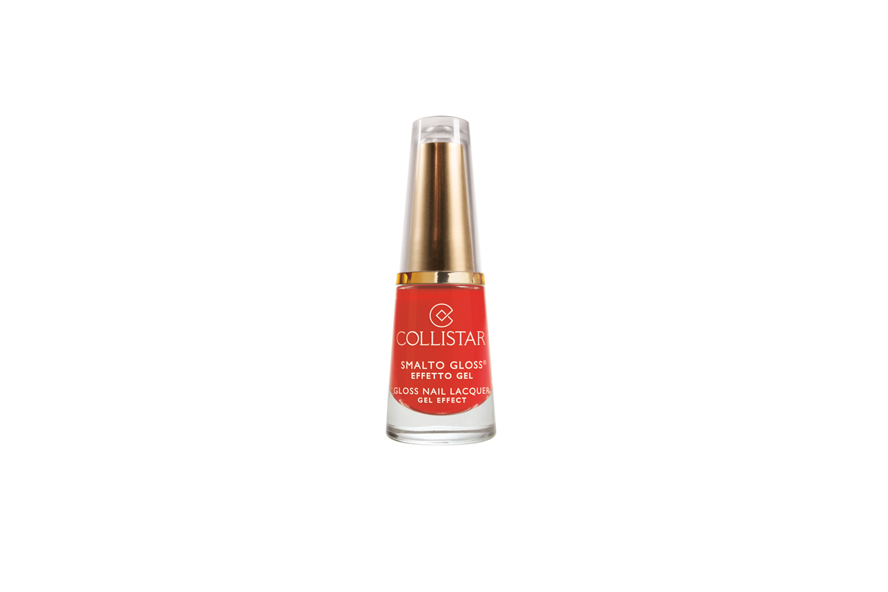 Per un manicure effetto gel c’è il nuovo Smalto Gloss® Effetto Gel 543 Arancio Energica di Collistar