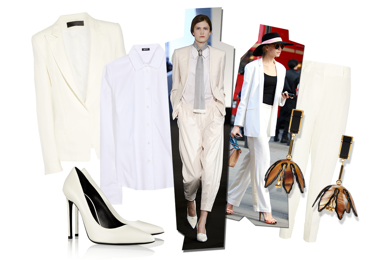 Fashion Top List Suits 024 Symphony in white