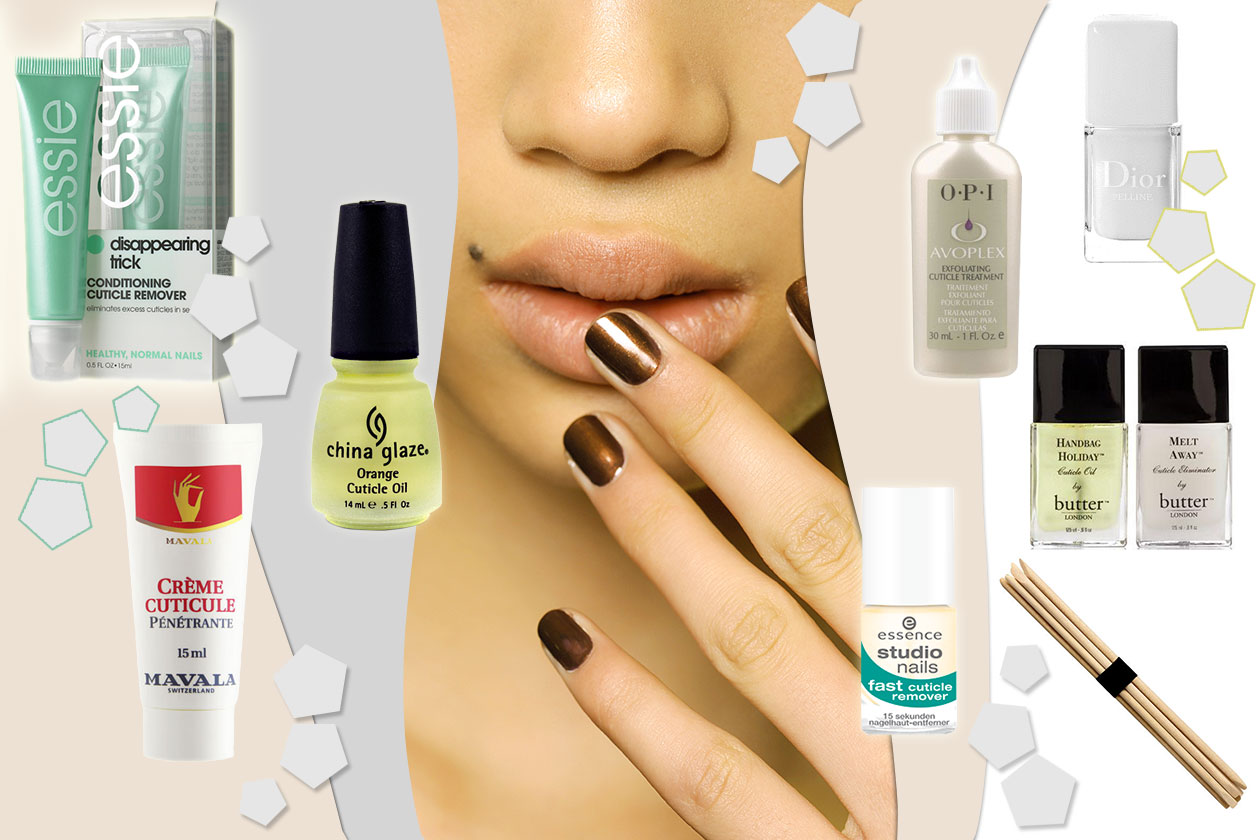 Oli e balsami per il giro cuticole rendono la manicure perfettamente curata