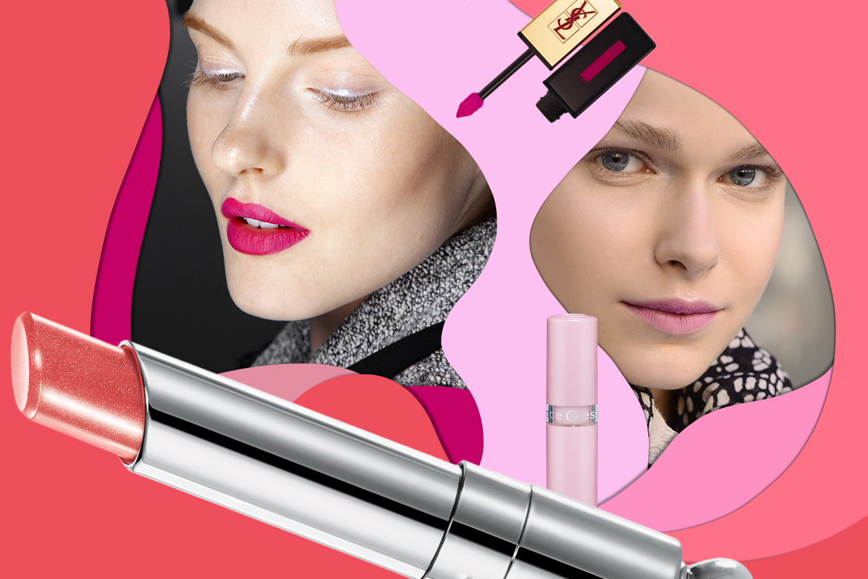 Labbra in rosa: il trend make up dalle sfilate Primavera 2013