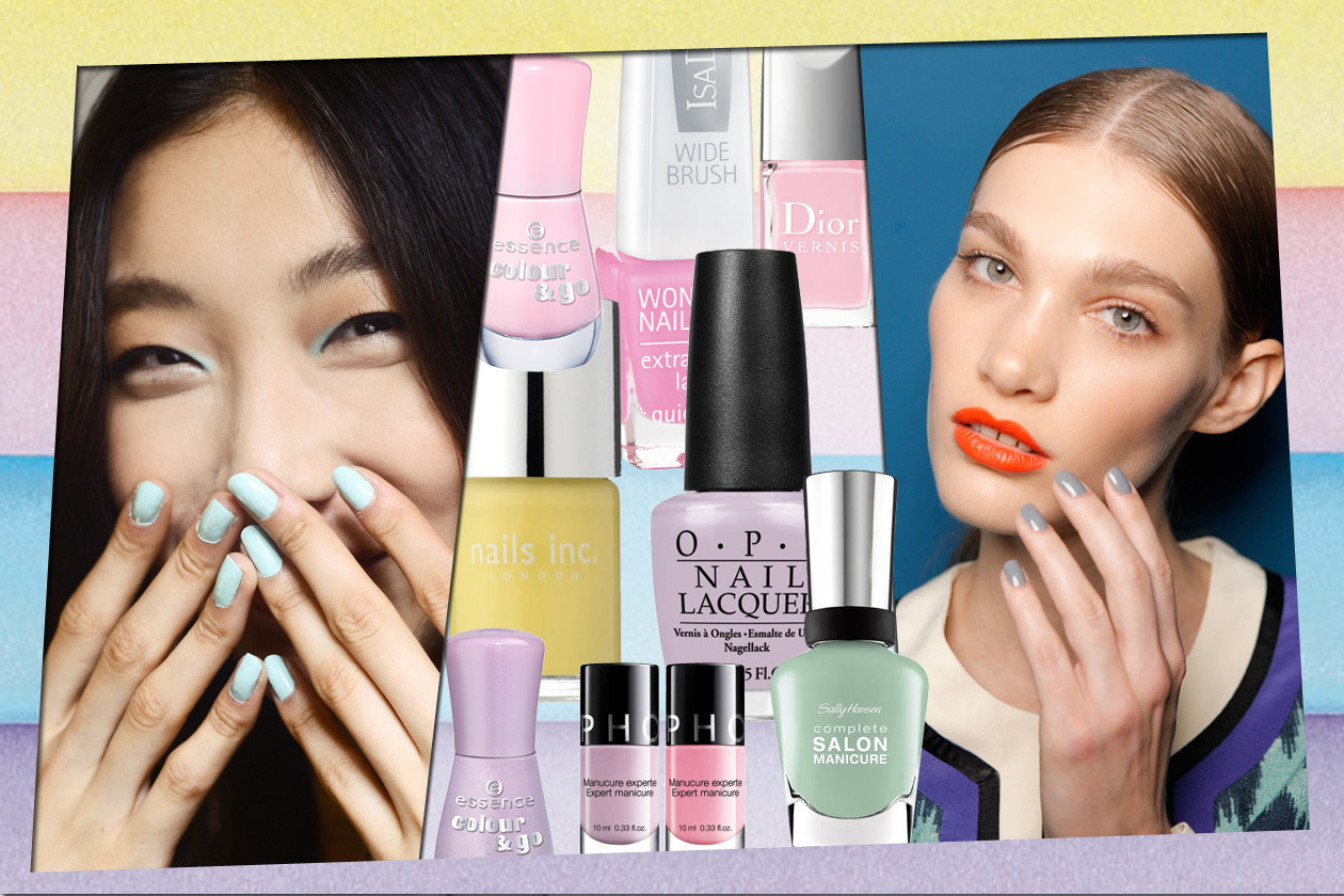 Smalti pastello: il trend P/E 2013 per una manicure dolce e romantica