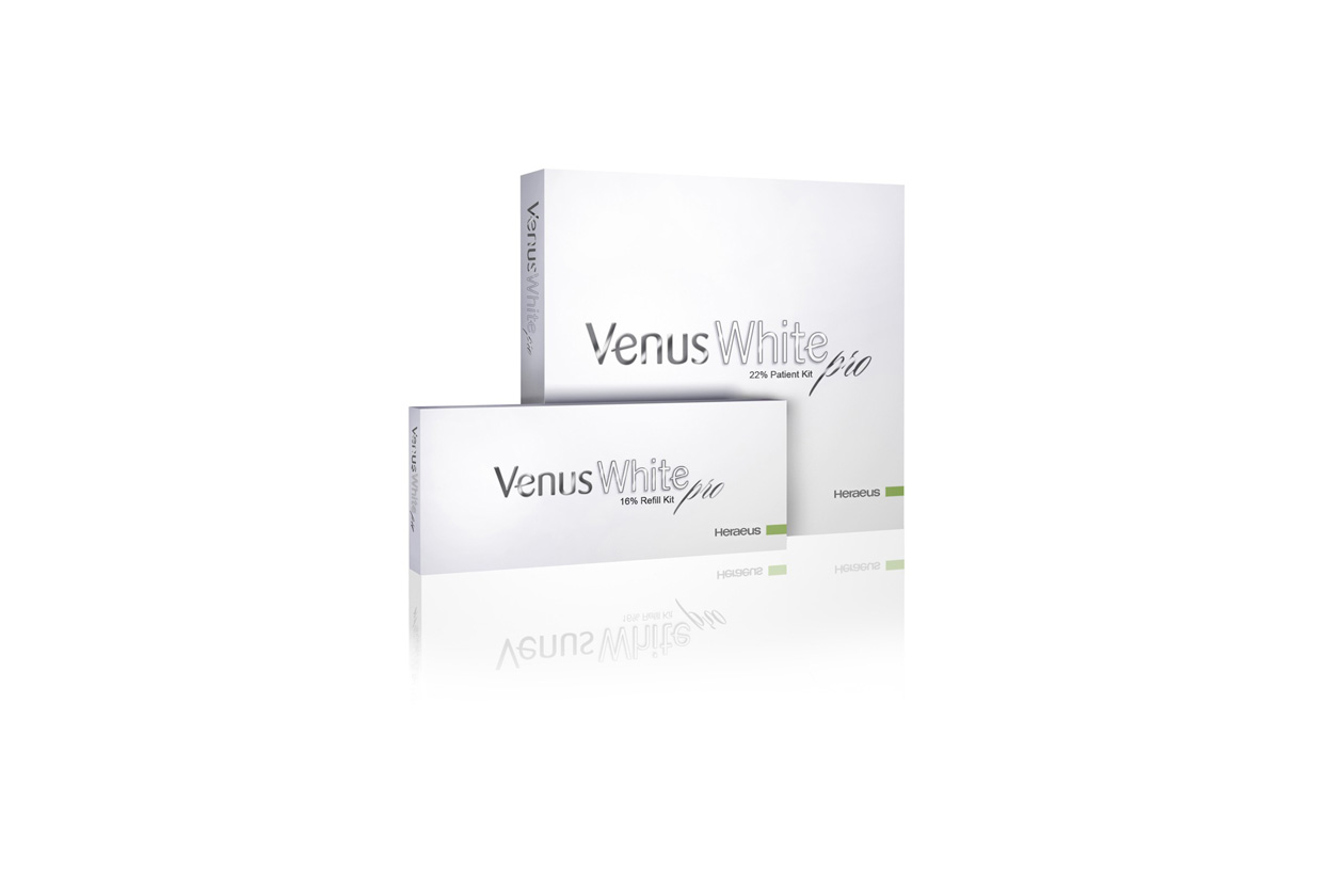 prodotti sbiancamento denti Venus White Pro heraeus