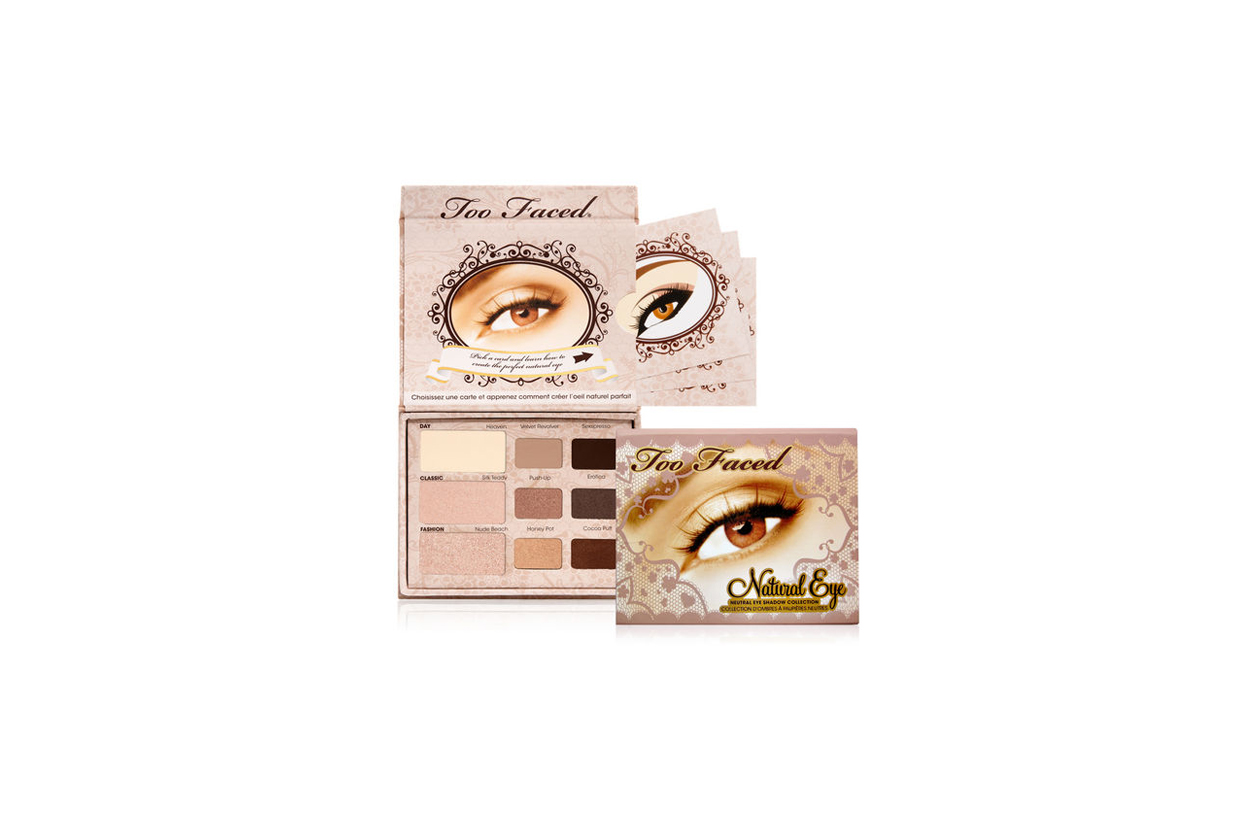 13 too faced natural eye