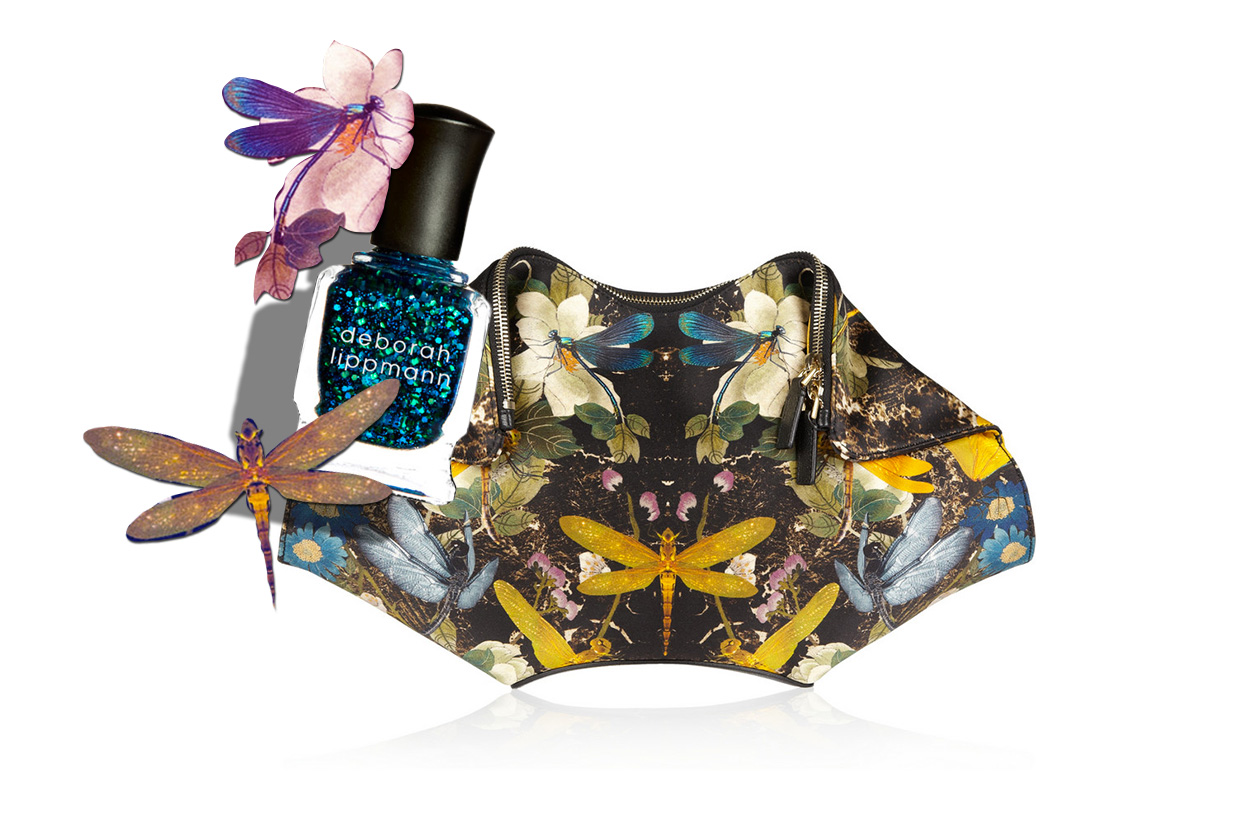 Beauty Clutch e smalti Alexander McQueen ACROSS THE UNIVERSE deborah lippmann