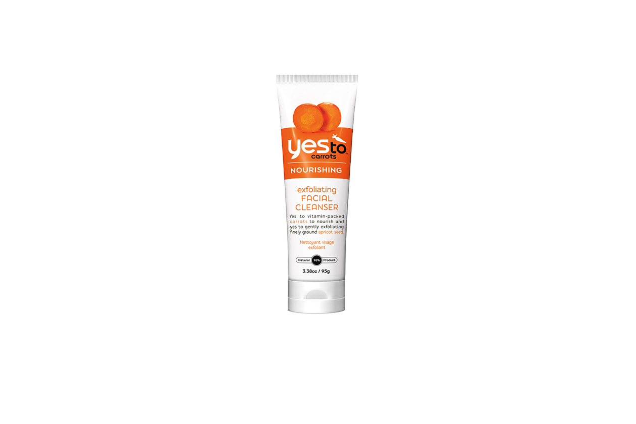 Beauty Scrub gommage viso yes to carrots exfoliating facial cleanser
