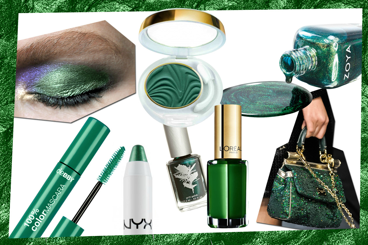 Emerald Green Collage