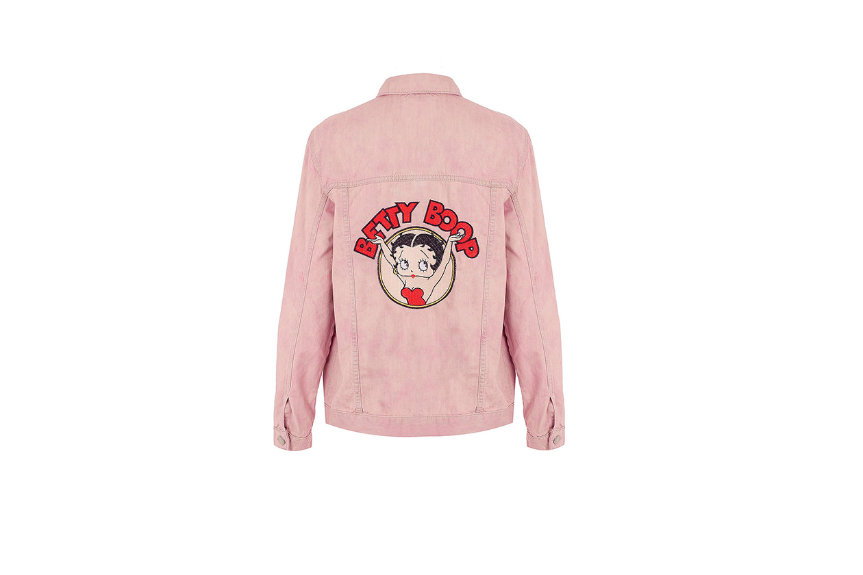 Fashion Toplist California dreaming Denim Jacket di Topshop