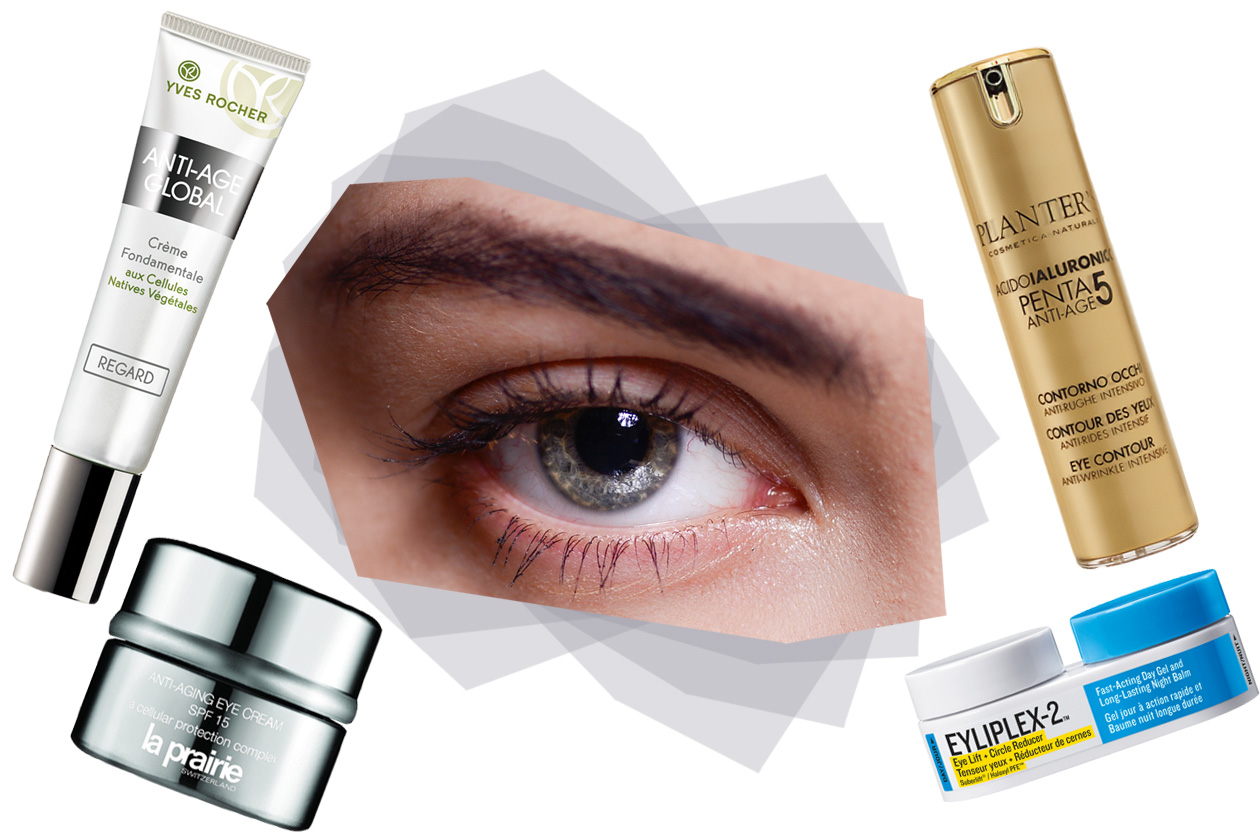 Focus occhi – Crema Yves Rocher – Eye Cream La Prairie – Contorno Occhi Planter’s  – Eyliplex-2  GoodSkin Labs