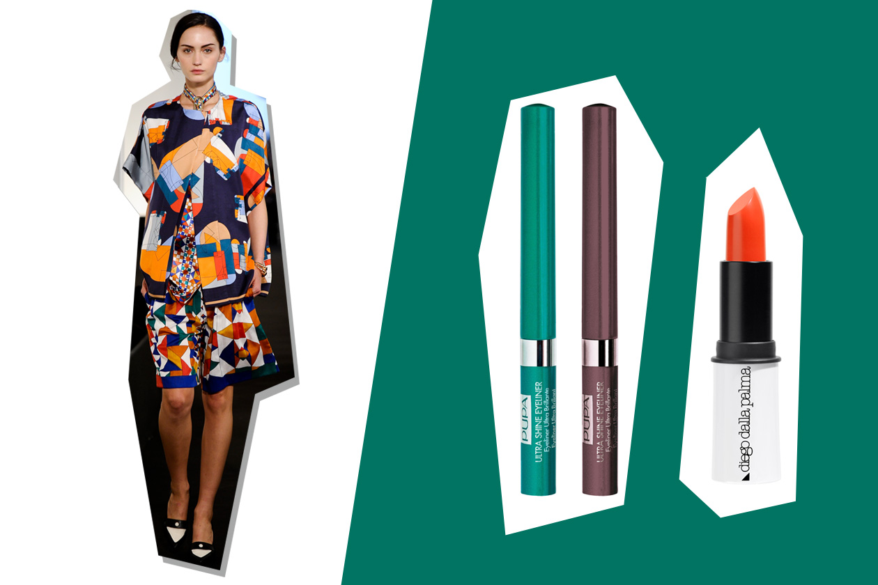 Geometrie a tutto colore per Hermès (Pupa – Diego Dalla Palma)