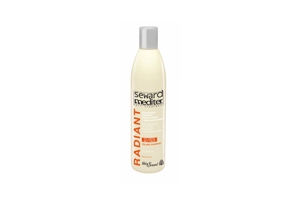 Il Radiant Volume Shampoo 2/S3 di Helene Seward protegge la chioma dai danni dell’inquinamento