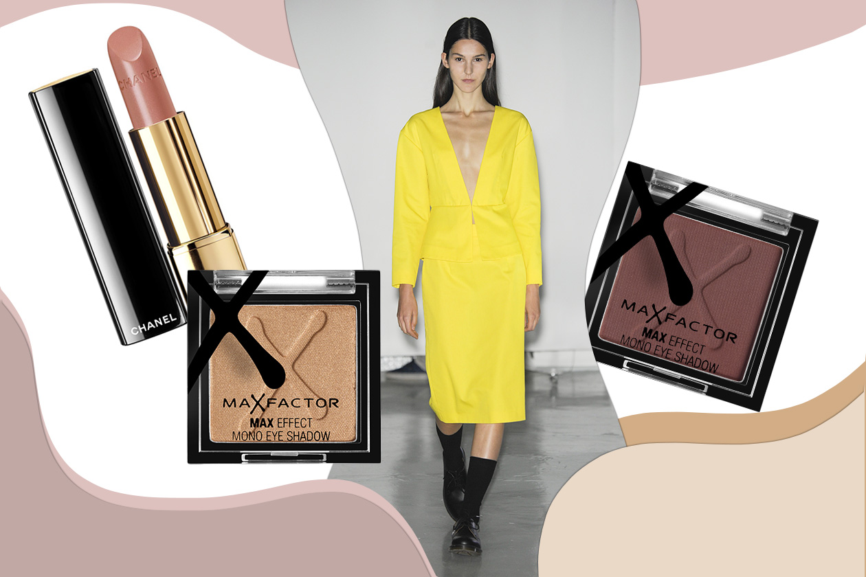 Jacquemus firma un completo dal giallo deciso (Chanel – Max Factor)