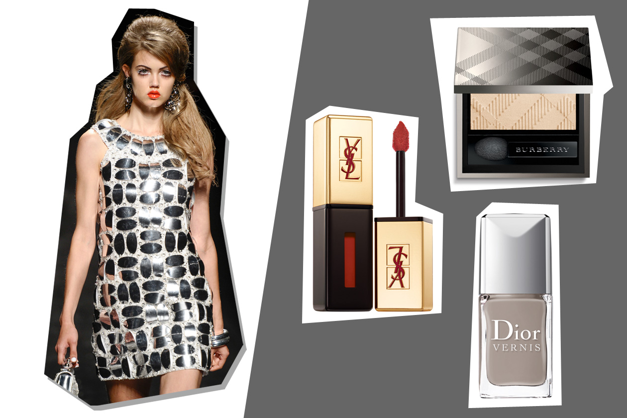 Moschino rende omaggio agli anni Sessanta con una collezione decisa (Yves Saint Laurent – Burberry Beauty – Dior)