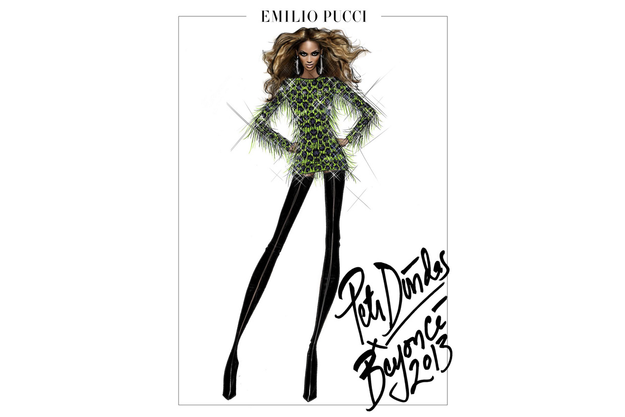 Peter Dundas x Beyoncé ‘Mrs Carter Show’ Tour 2