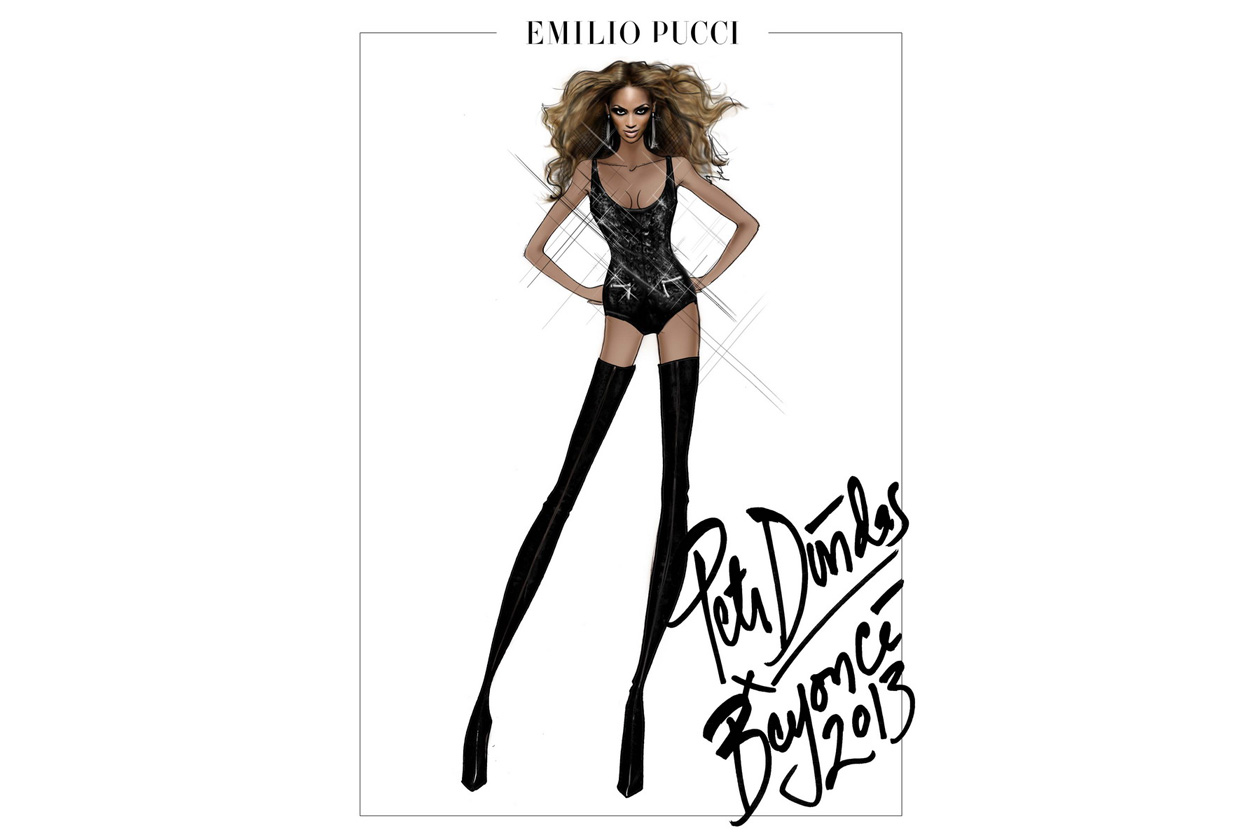 Peter Dundas x Beyoncé ‘Mrs Carter Show’ Tour 4