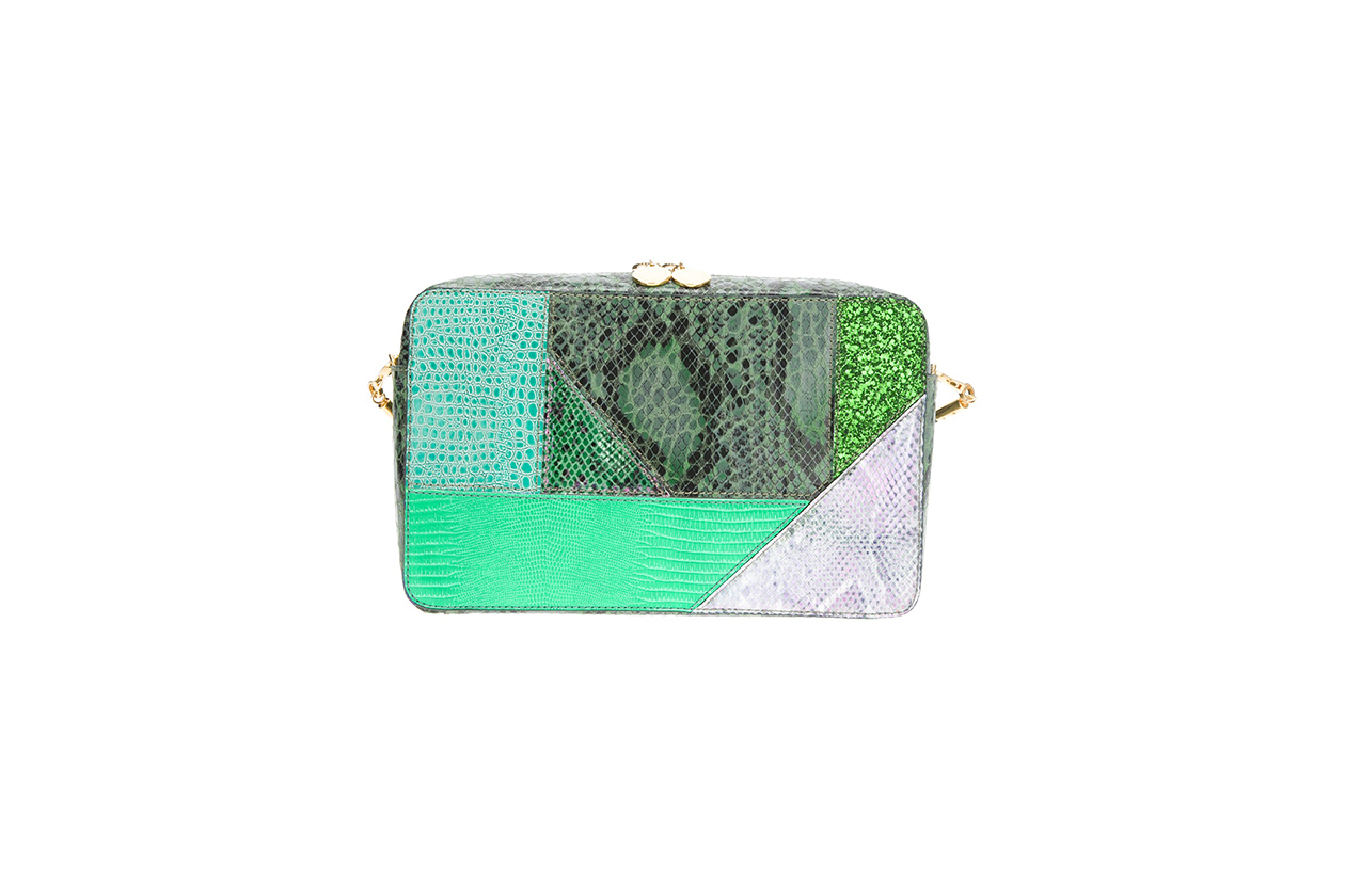 Borsa tracolla pitone stella mccartney