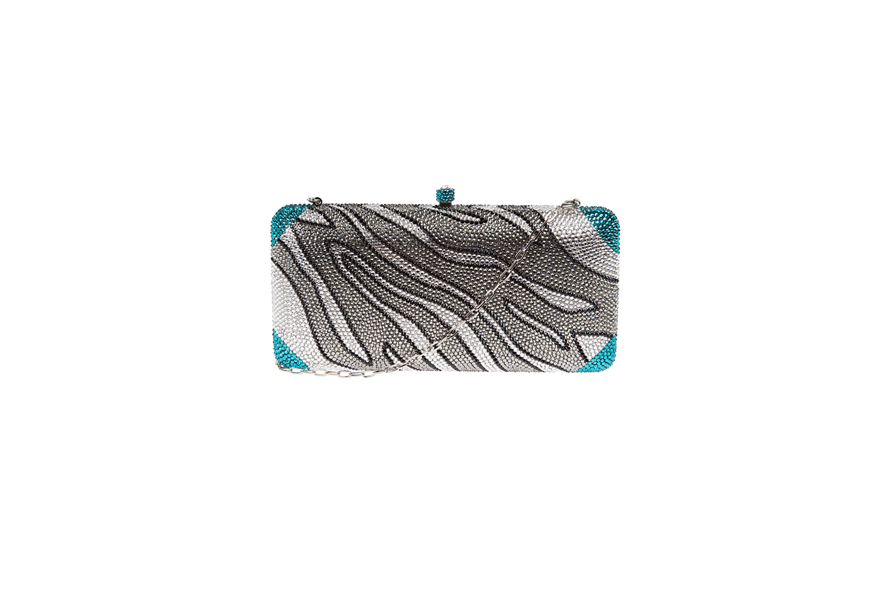 Clutch cristalli zebrato Sylvia toledano