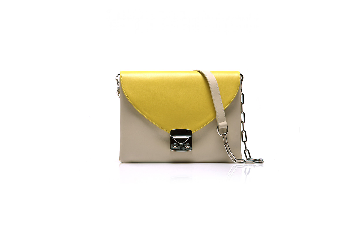 borse da street style Tracolla 02 gianlisa FW13 14 Elle Yellow