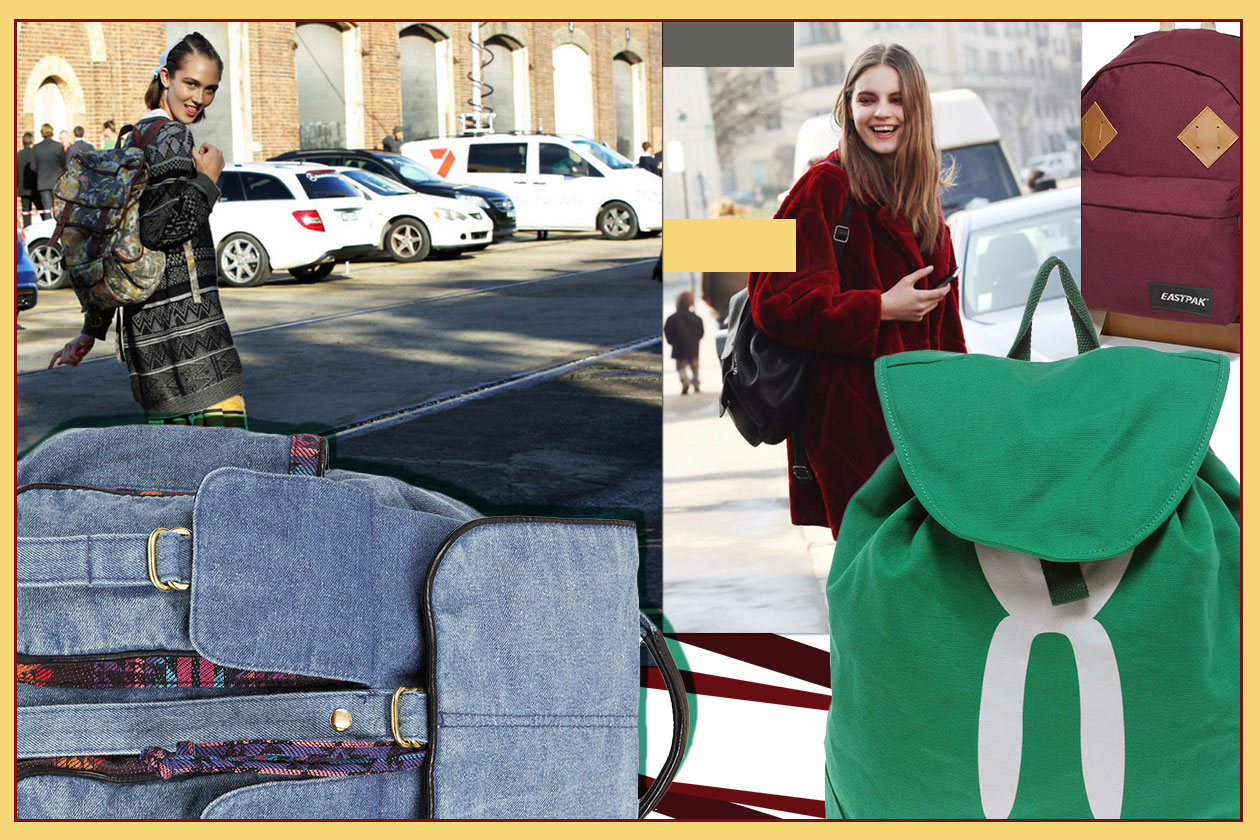 borse da street style Zaino 00 Collage