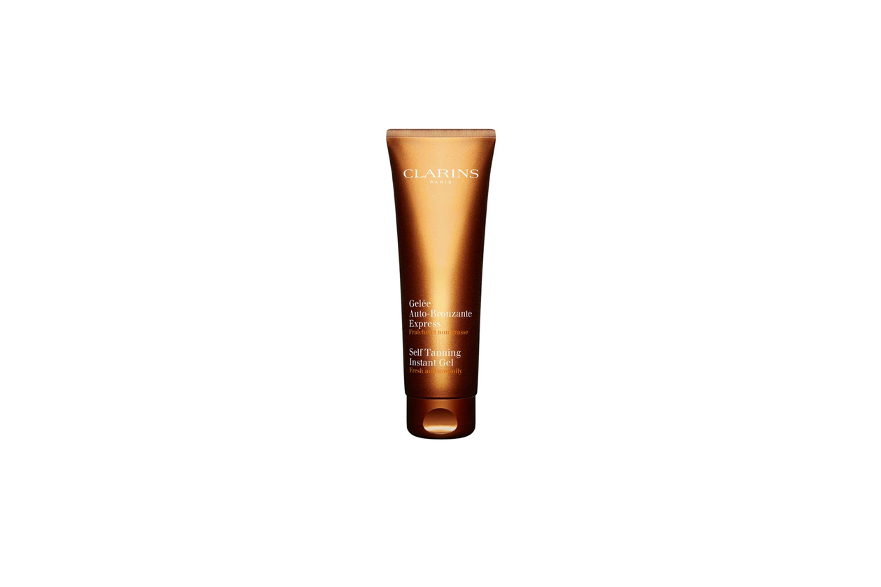 clarins gelee autobronzante express