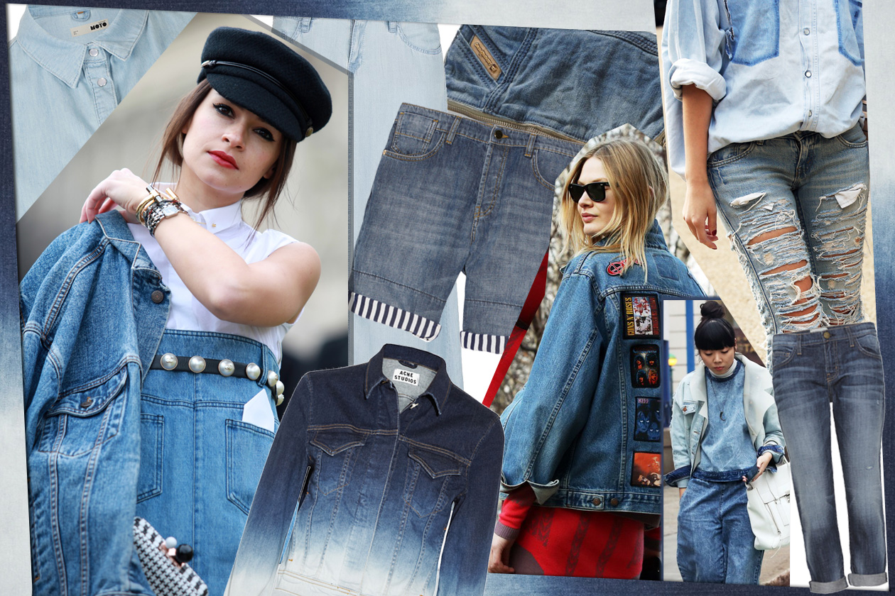 Denim: tante idee per la primavera-estate 2013