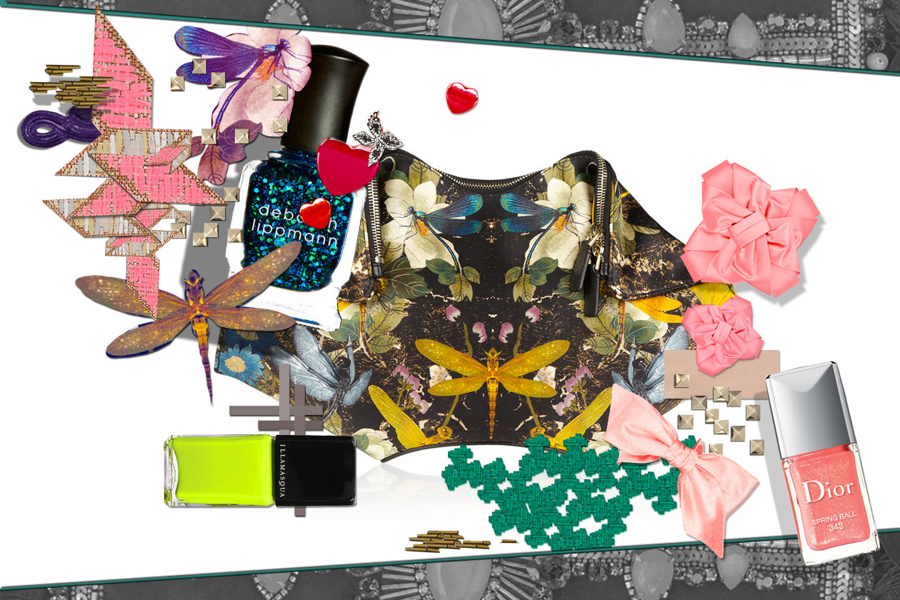 Unghie: clutch e smalto coordinati per la Primavera/Estate