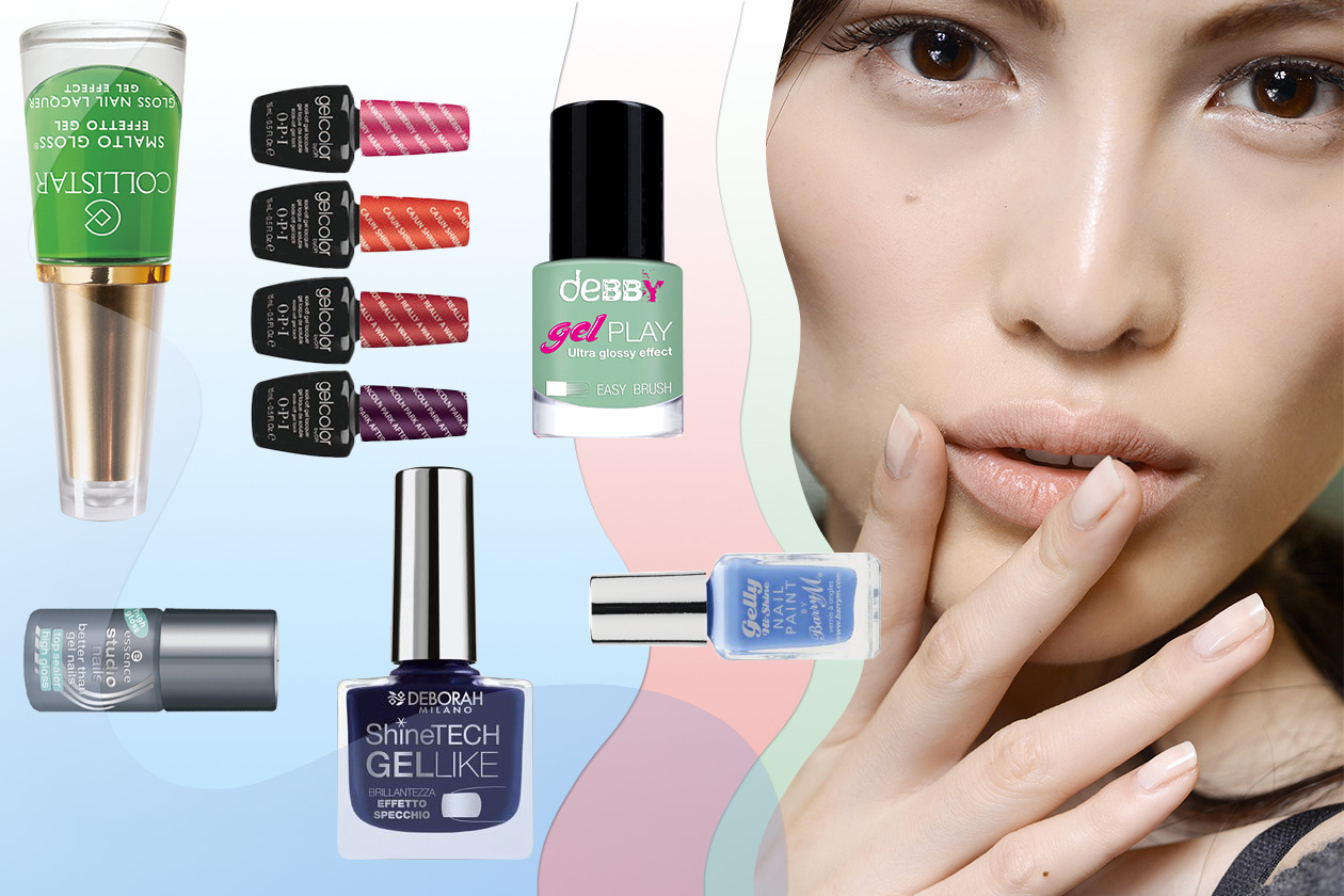 Smalti effetto gel per una manicure ultra brillante