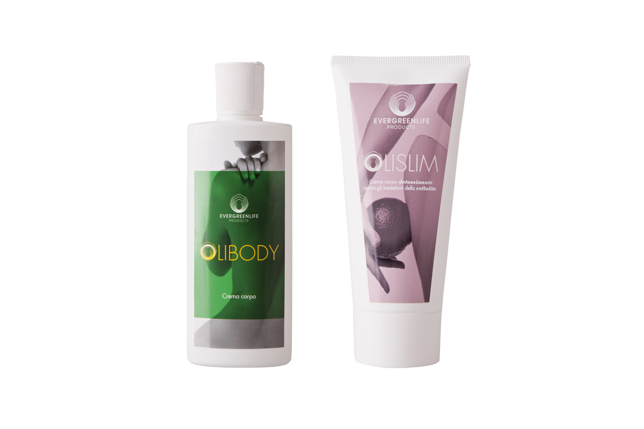 La Olibody e la Olislim di Evergreen Life Products hanno un’alta percentuale di infuso di foglie d’olivo che lenisce le pelli più arrossate