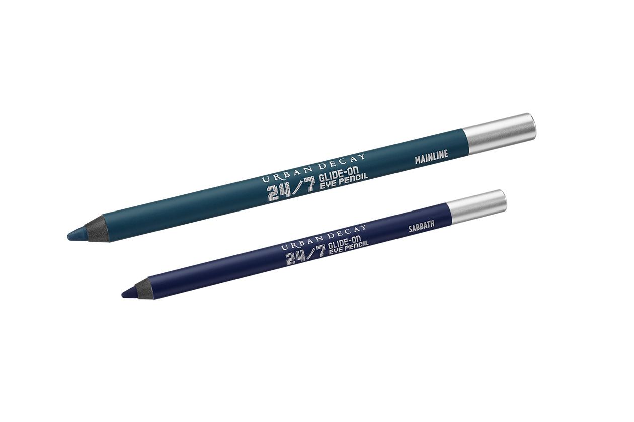 Le matite 24/7 Glide-On Eye Pencil Mainline e Sabbath di Urban Decay saranno preferite dalla bionde con tonalità calde