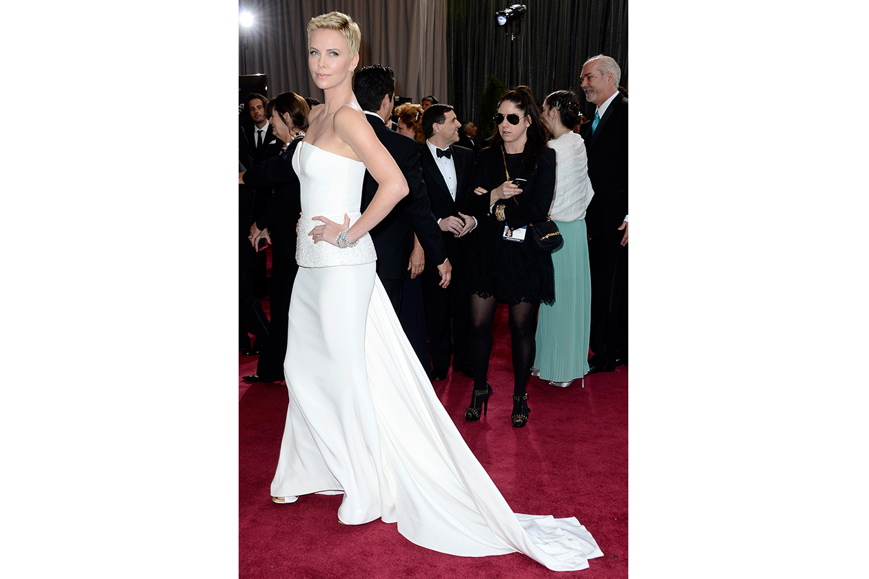 Sposa Star in bianco charlize theron