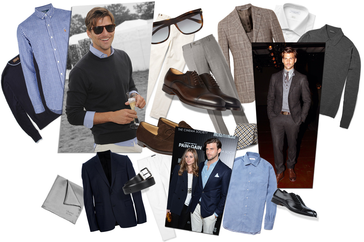Get the look: Johannes Huebl