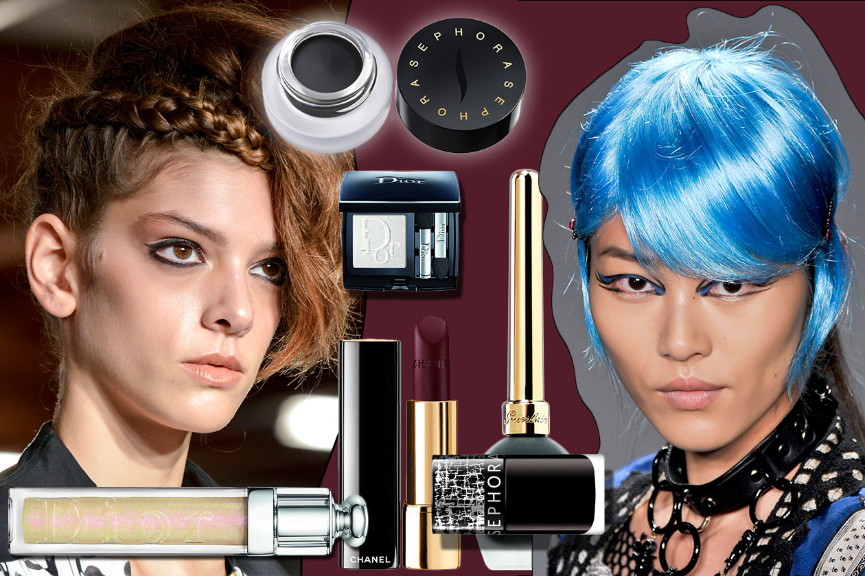 Trucco dark: il look beauty punk contemporaneo dagli smokey eyes alle labbra bloody